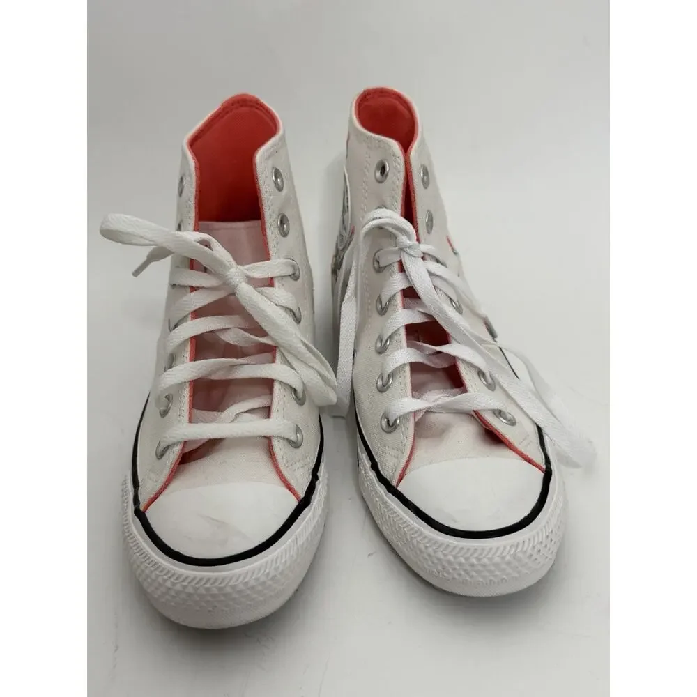 Converse Chuck Taylor All Star High Top Canvas Shoes Cactus Bird Sz 7 - Picture 4 of 7